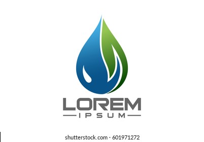 natural liquid drop icon