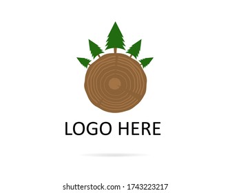 Natural logo concept. Flat vector Illustration. Can be used for your work.