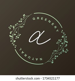 Natural logo design for branding, corporate identity, packaging and business card.