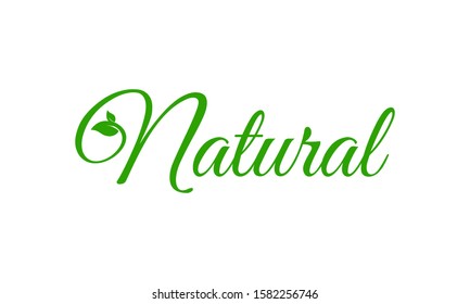 Natural logo for design inspiration