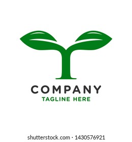 t shape logo