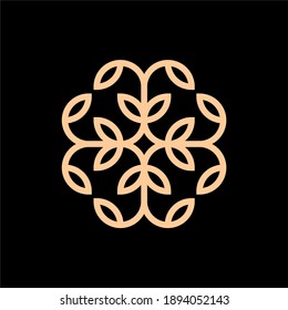 natural logo designs template vector illustration