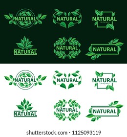 Natural logo green