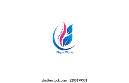 Natural Logo Physio Logo Design