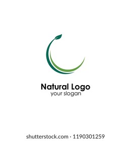 natural logo template