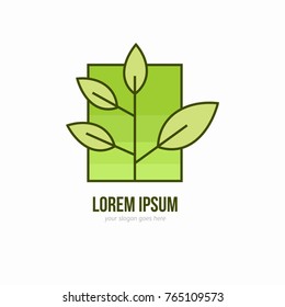 Natural logo template