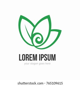 Natural logo template