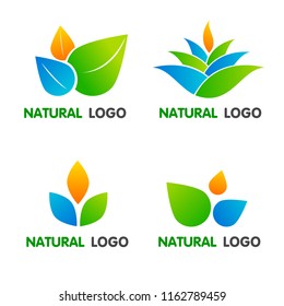 Natural logos collection