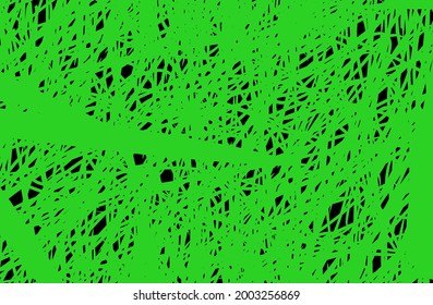 Natural looking green yarn vector