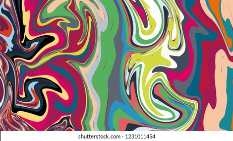 Natural Luxury Marbleized effect background, ebru, ink, oil painting