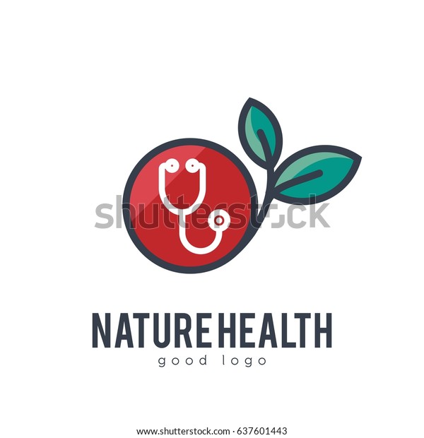 Natural Medical Health Care Clinic Simple Stock Vector Royalty Free 637601443