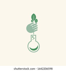 Natural Medical Health care Flat Design 