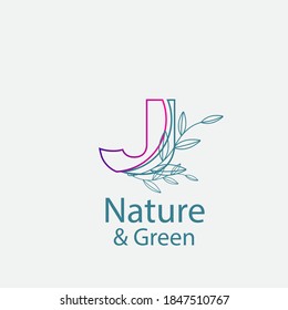 natural medicinal plant logo, herbal logo