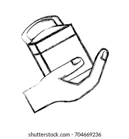 Natural medicine bottle