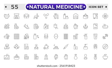 Natural medicine outline icon related to food oil, olive, rapeseed, canola, sunflower, palm, ghee, peanut, coconut, sesame, cook, oil, bottle, corn, Medicine, medication, prescription, treatment.
