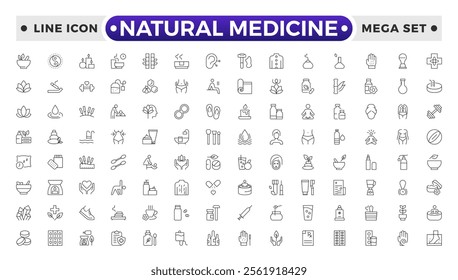 Natural medicine outline icon related to food oil, olive, rapeseed, canola, sunflower, palm, ghee, peanut, coconut, sesame, cook, oil, bottle, corn, Medicine, medication, prescription, treatment.
