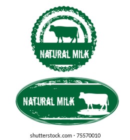 natural milk office rubber, cow