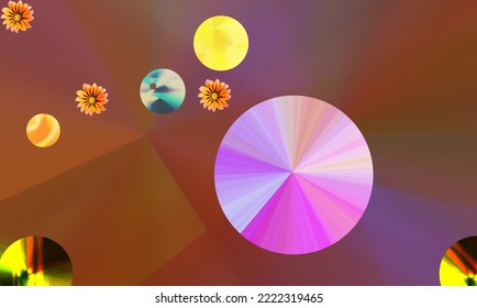 el fondo de pantalla de gradiente digital mixto natural es perfecto para una variedad de medios, decoración de habitaciones, decoración de paredes, papel de pared móvil y mucho más