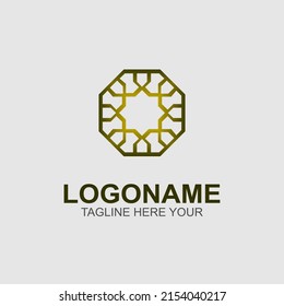 Natural modern logo - vector