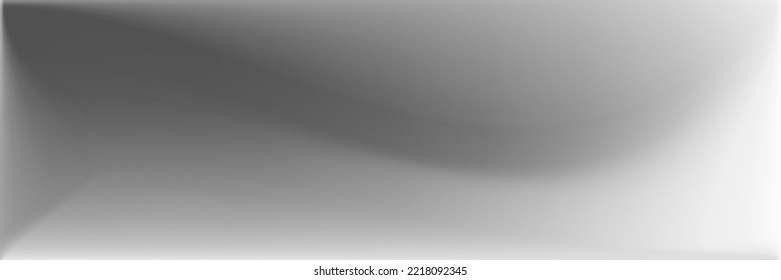 Malla Monocromática Natural de Gradiente ondulado. Malla de gradiente ondulado plateado. Fondo de superficie lisa metálica de aluminio. Ilustración De Textura Gris Borrosa. Fondo de la Oficina Gris vibrante.