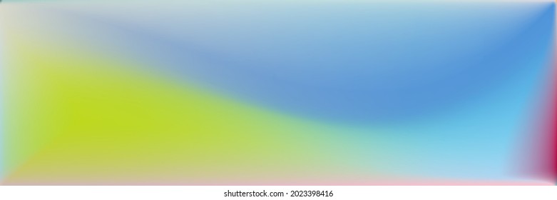 Natural Multicolor Wavy Gradient Mesh. Colorful Office Background. Water Bright Horizontal Lines Backdrop. Vivid Color Rainbow Blurred Texture Illustration. Blank Dark Vibrant Wavy Gradient Mesh.