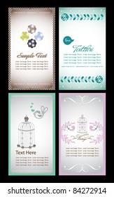 natural name card collection