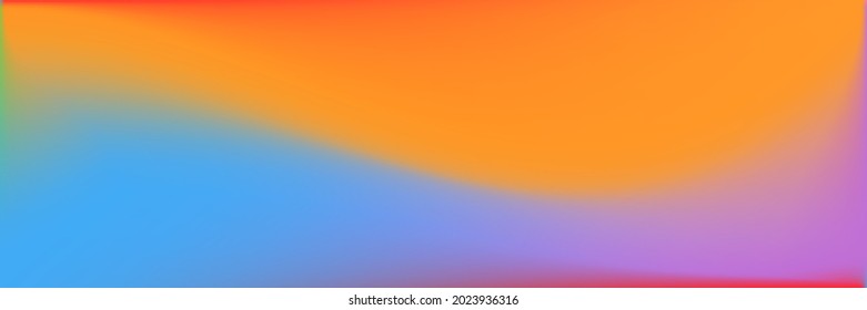 Ilustración De Textura Desdibujada Con El Océano Natural. Malla de gradiente ondulado de color agua. Malla gradiente ondulada y brillante. Fondo de líneas horizontales del arcoiris marino. Color de fondo de la oficina multicolor.