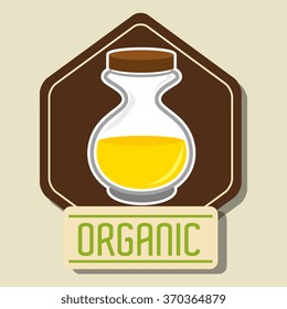 Natural olive oil labe