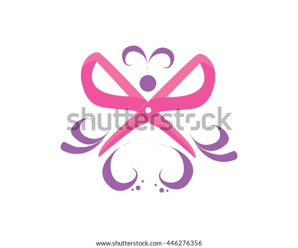 Natural Organic Beauty Logo Beauty Butterfly Stock Vector Royalty