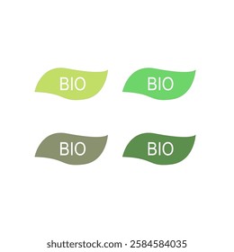 Natural Organic Bio Product Sign Symbol Logo
