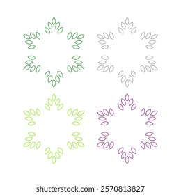 Natural Organic Product Sign Symbol Logo Vector
