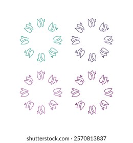 Natural Organic Product Sign Symbol Logo Vector
