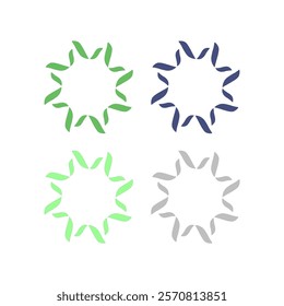Natural Organic Product Sign Symbol Logo Vector