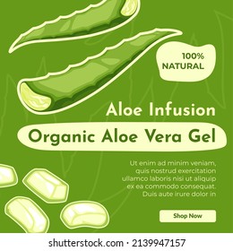 Natural and organic skin and body care, plants with ingredients for medical purposes. Moisturizing and wellness, beauty and dermatology. Website landing page of shop with info. Vector in flat