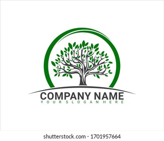 Diseño del logotipo de los vectores de Parque Natural