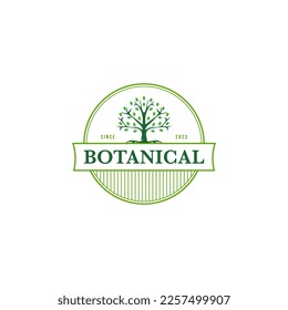 Natural Park Vector Logo Design