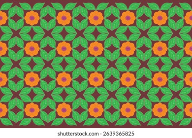 Natural patterns give a fresh, bright feeling. They can be used as patterns on tile floors or created on other surfaces as well.