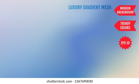 Natural pink and blue mesh gradient background. Smooth modern colors with light. Trendy concept for your graphic design, banner, poster, user interface or app.