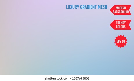 Natural pink and blue mesh gradient background. Smooth modern colors with light. Trendy concept for your graphic design, banner, poster, user interface or app.