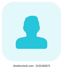 natural portrait of a single user online for profile picture