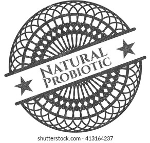 Natürliche Probiotika, gezeichnet mit Bleistift