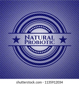 Natural Probiotic jean background