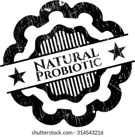 Natural Probiotic rubber stamp