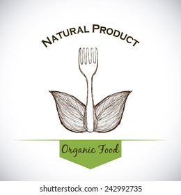 natural product design, vector illustration eps10 graphic 
