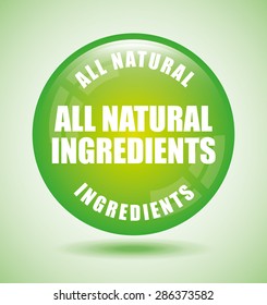 natural product design, vector illustration eps10 graphic 