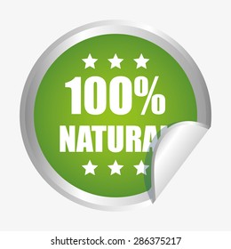 natural product design, vector illustration eps10 graphic 