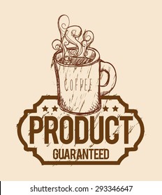 Natural product digital design, vector illustration eps 10.