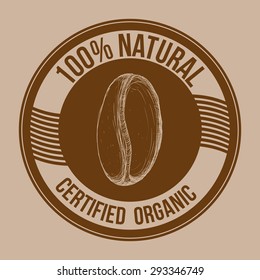 Natural product digital design, vector illustration eps 10.