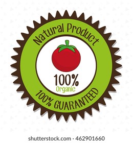 natural product food vegetable vector illustration graphic