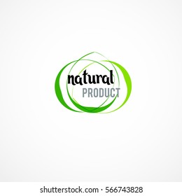 Natural product. Logo